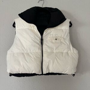 Stylish reversible puffer Vest